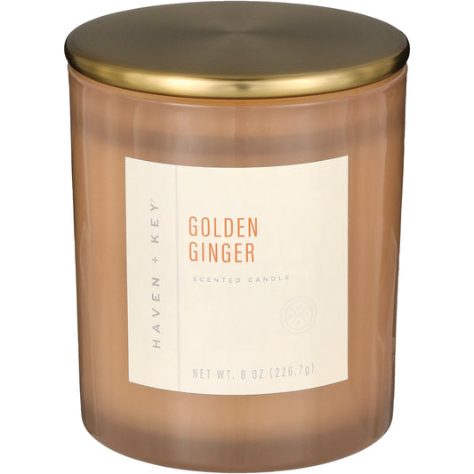 Haven + Key Golden Ginger Scented Candle