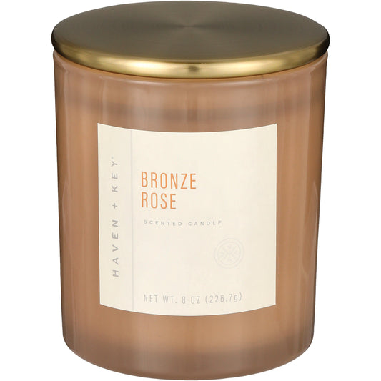 Haven + Key Bronze Rose Scented Candle