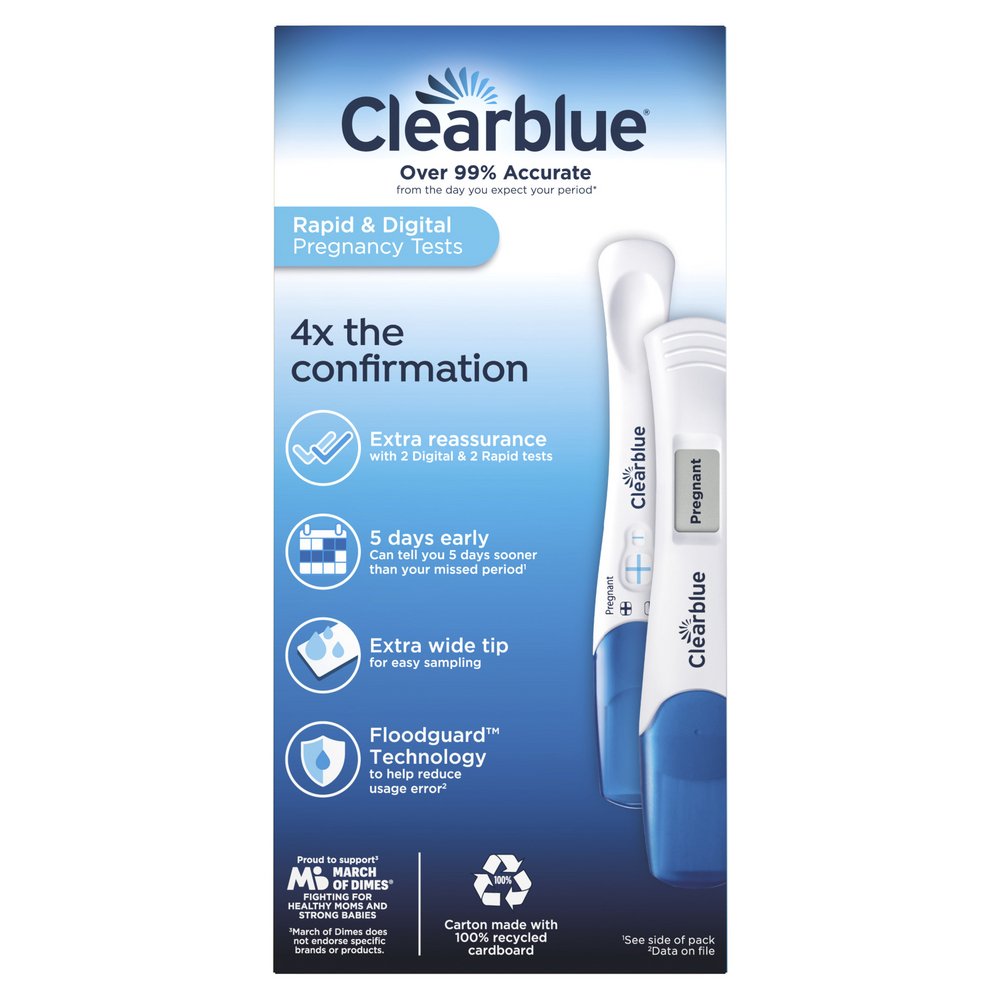 Clearblue Rapid Digital Pregnancy Test