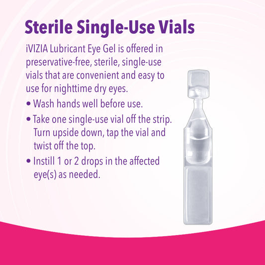 iVIZIA Lubricant Eye Gel for Nighttime Dry Eyes