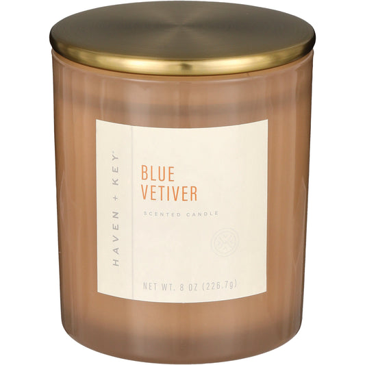 Haven + Key Blue Vetiver Scented Candle