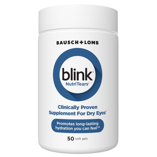 Bausch & Lomb Blink NutriTears Dry Eye Supplement Soft Gels