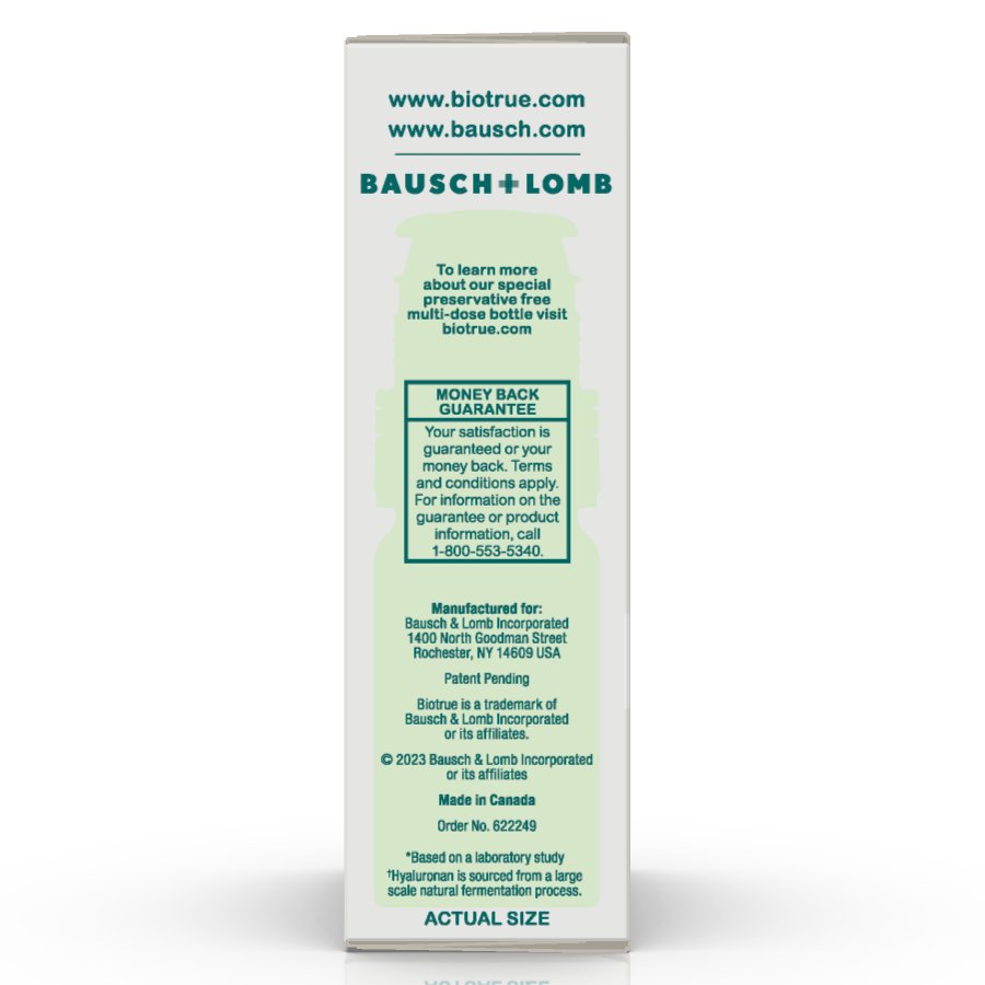 Bausch & Lomb Biotrue Contact Lens Rehydrating Drops