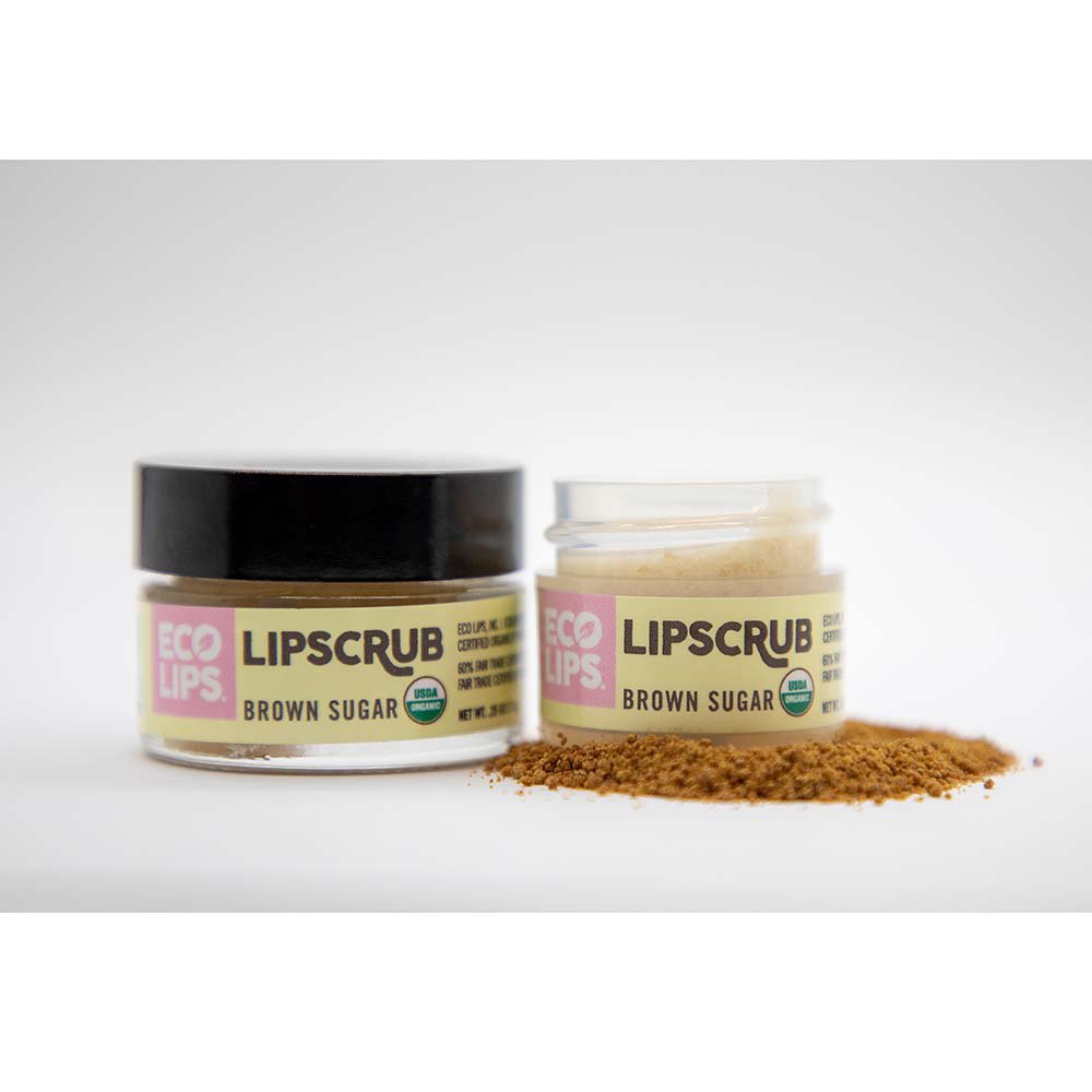 Eco Lips Organic Lipscrub - Brown Sugar