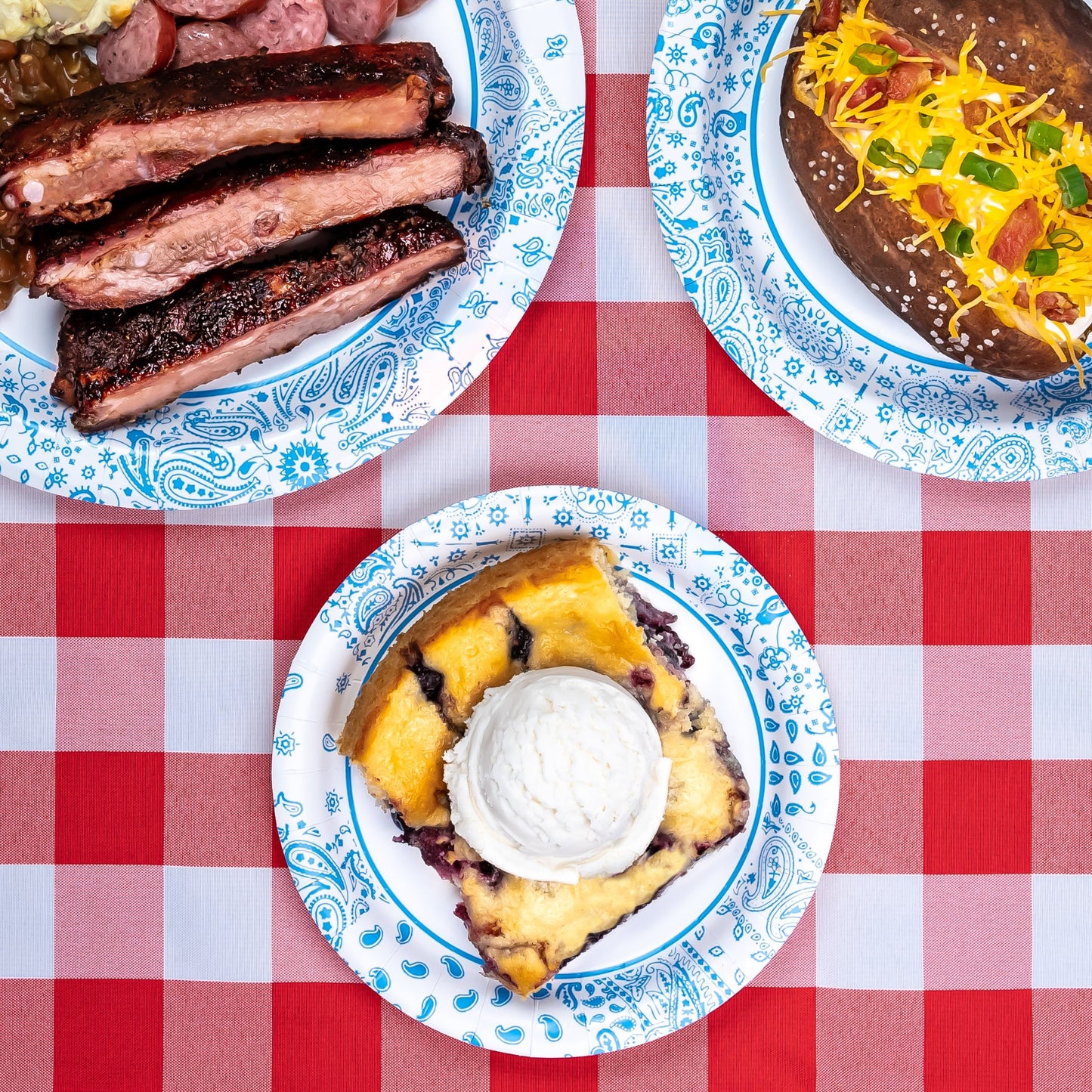 H-E-B Heavy Duty 7 in Dessert Paper Plates