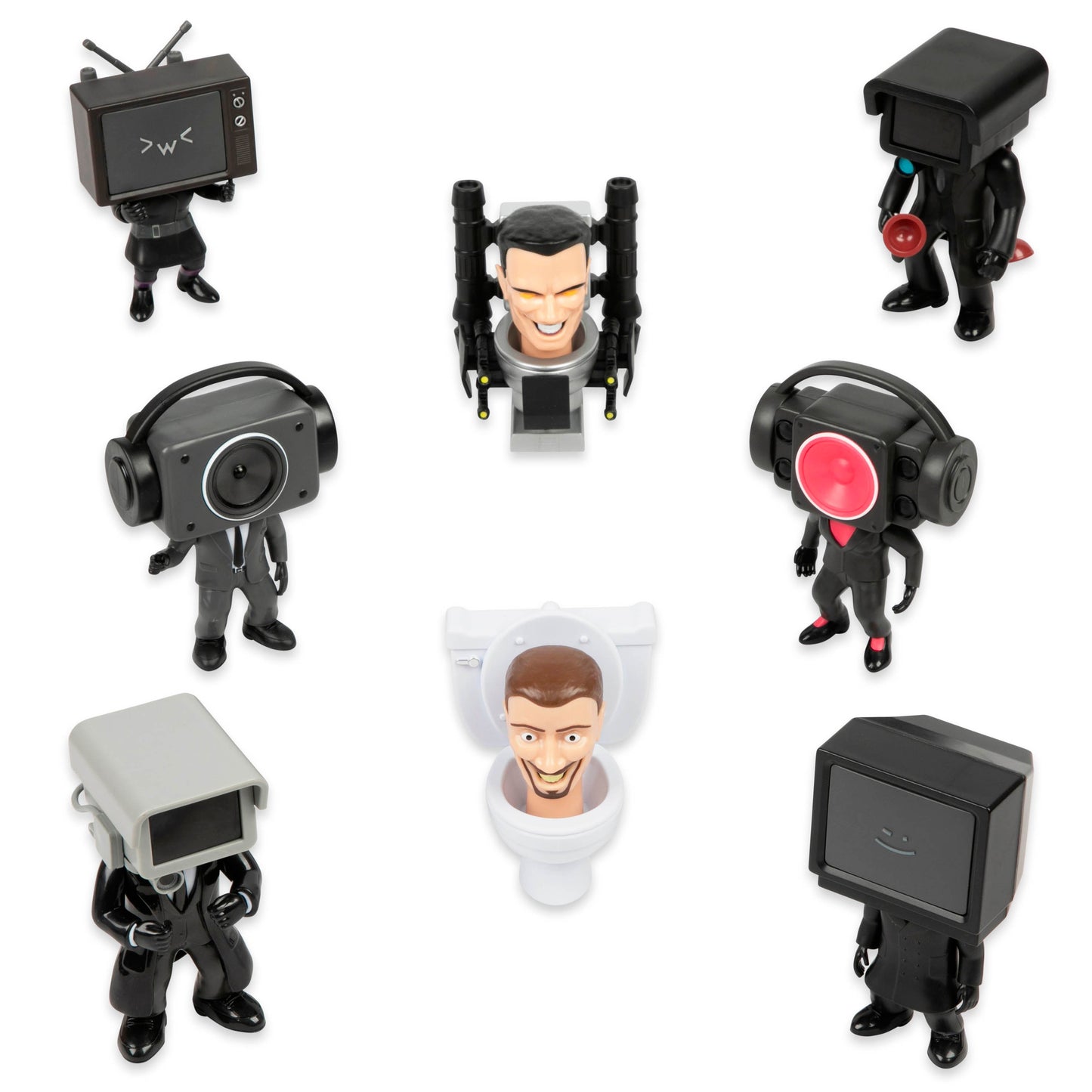 Bonkers Skibidi Toilet Mystery Mini Figures - Series 1