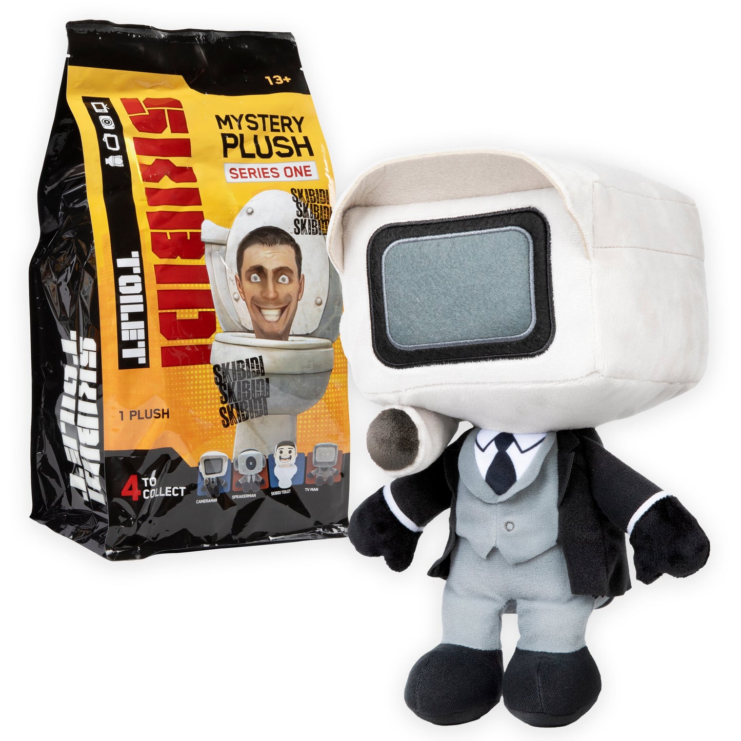 Skibibi Toliet Mystery Plush - Series 1
