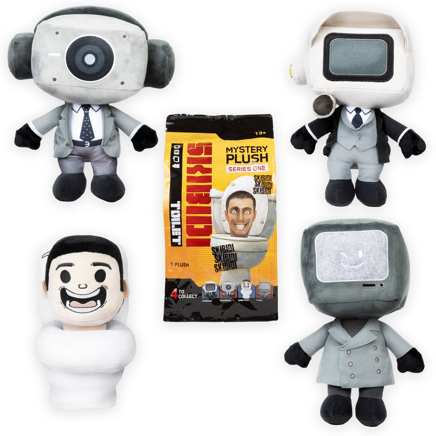 Skibibi Toliet Mystery Plush - Series 1