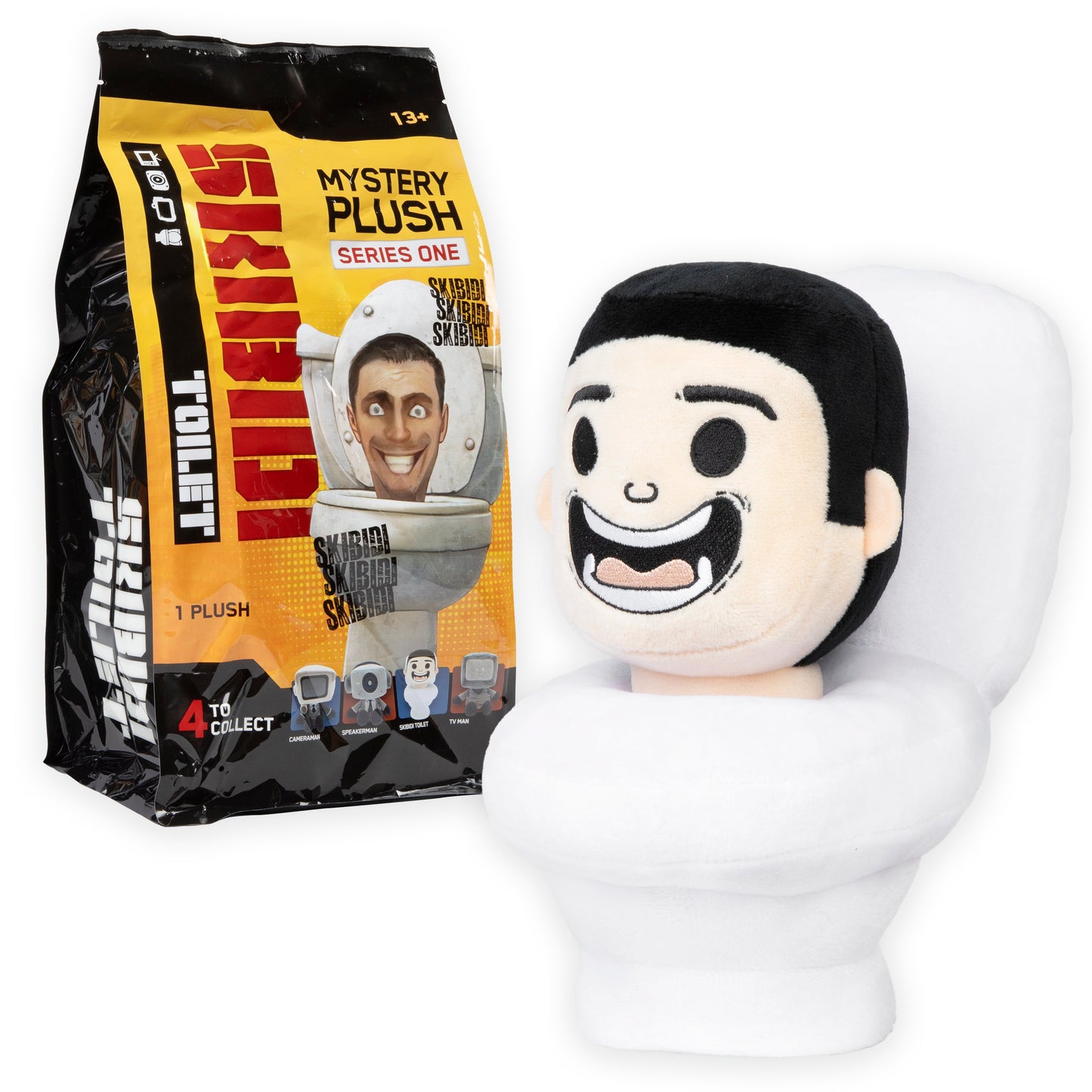 Skibibi Toliet Mystery Plush - Series 1