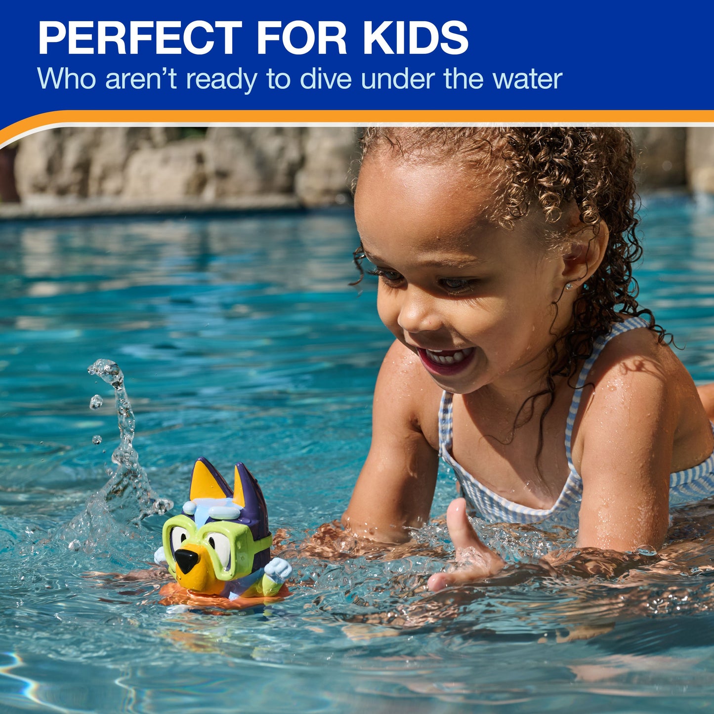 SwimWays Bluey Floating Pool Figure