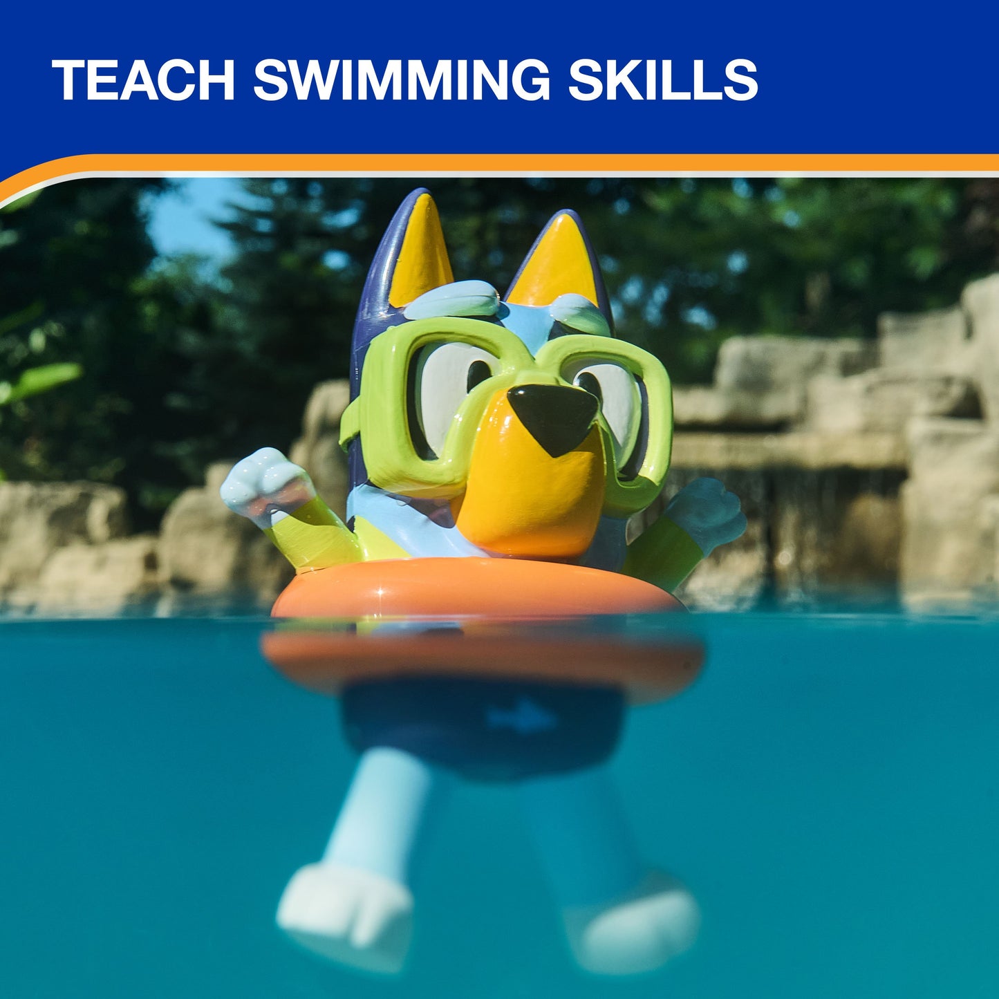 SwimWays Bluey Floating Pool Figure