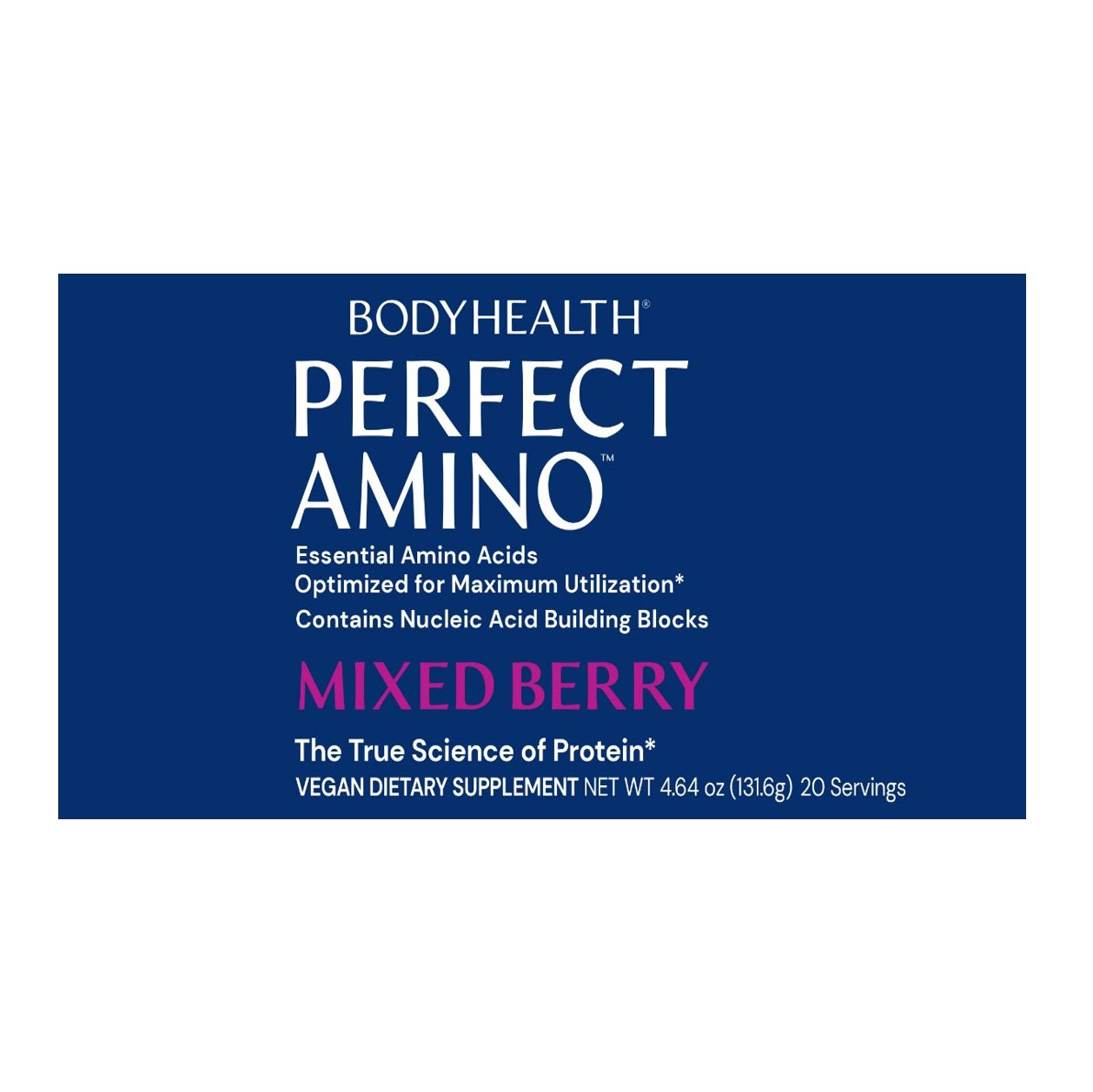 BODYHEALTH Perfect Amino Powder - Mixed Berry