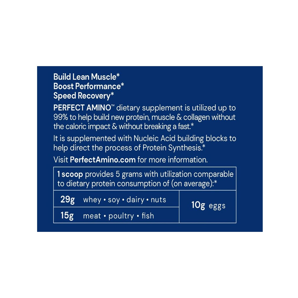 BODYHEALTH Perfect Amino Powder - Mixed Berry