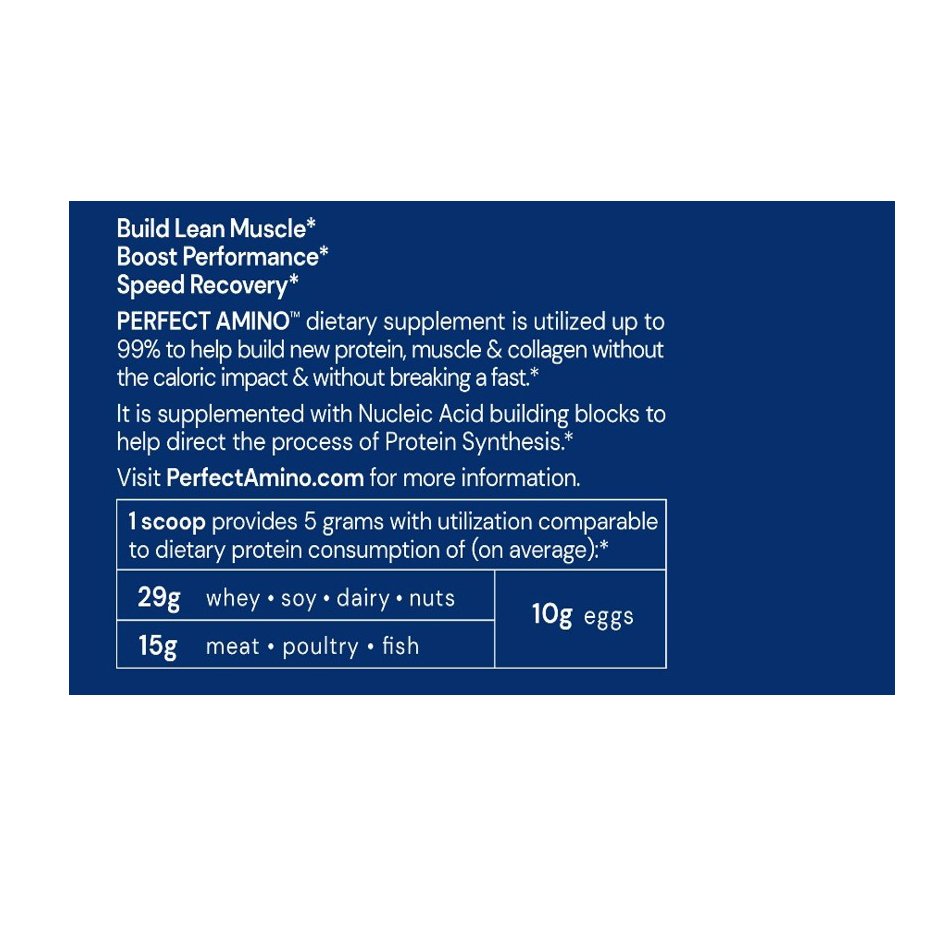BODYHEALTH Perfect Amino Powder - Lemon Lime