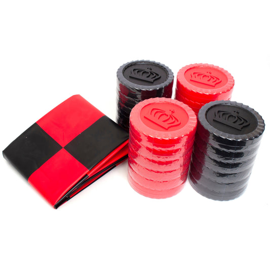 Goofy Foot Giant Checkers Game Set