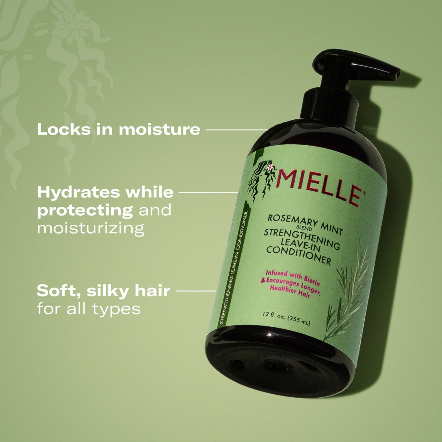 Mielle Rosemary Mint Leave-In Strengthening Conditioner