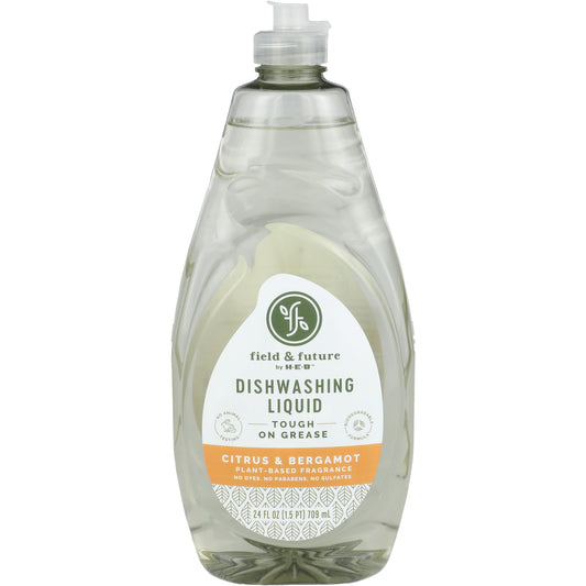 Field & Future by H-E-B Dishwashing Liquid - Citrus & Bergamot