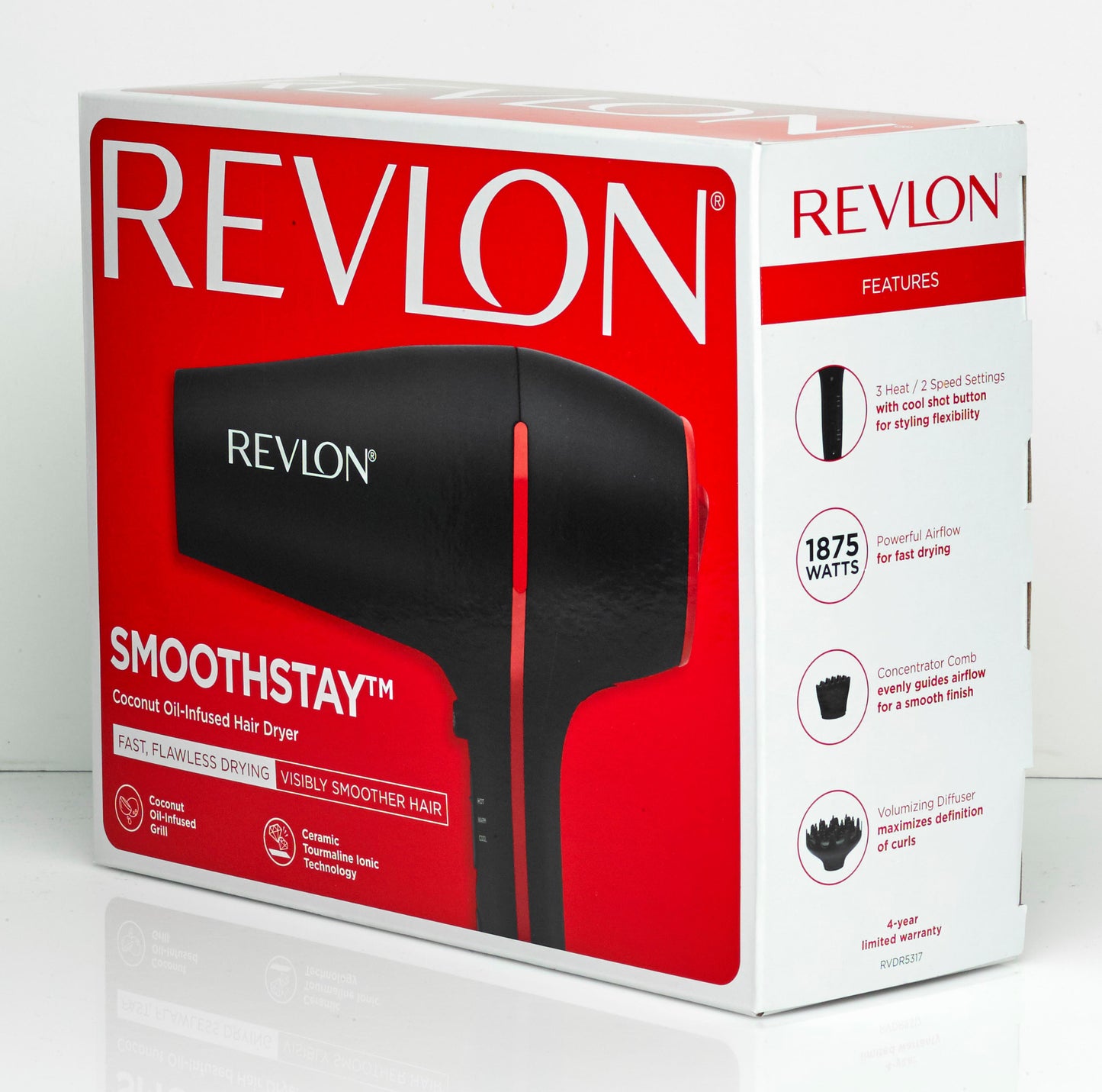 Revlon SmoothStay Coconut Oil Infused Hair Dryer