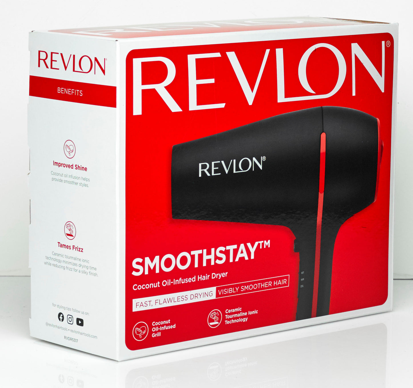 Revlon SmoothStay Coconut Oil Infused Hair Dryer