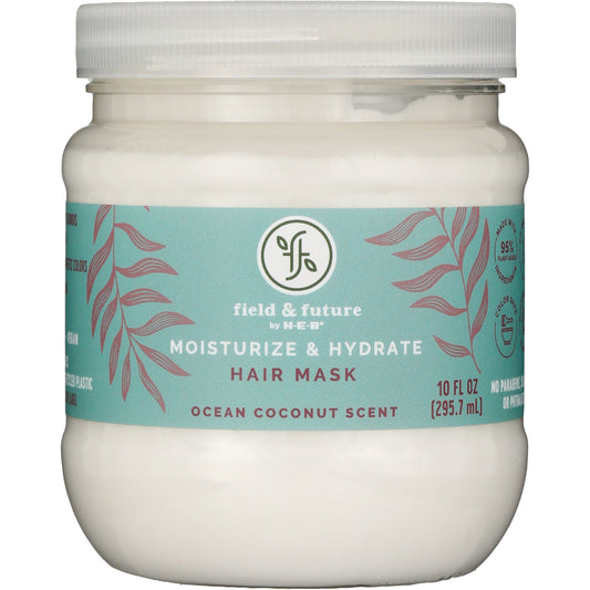 Field & Future by H-E-B Moisture & Hydrate Hair Mask - Ocean Coconut