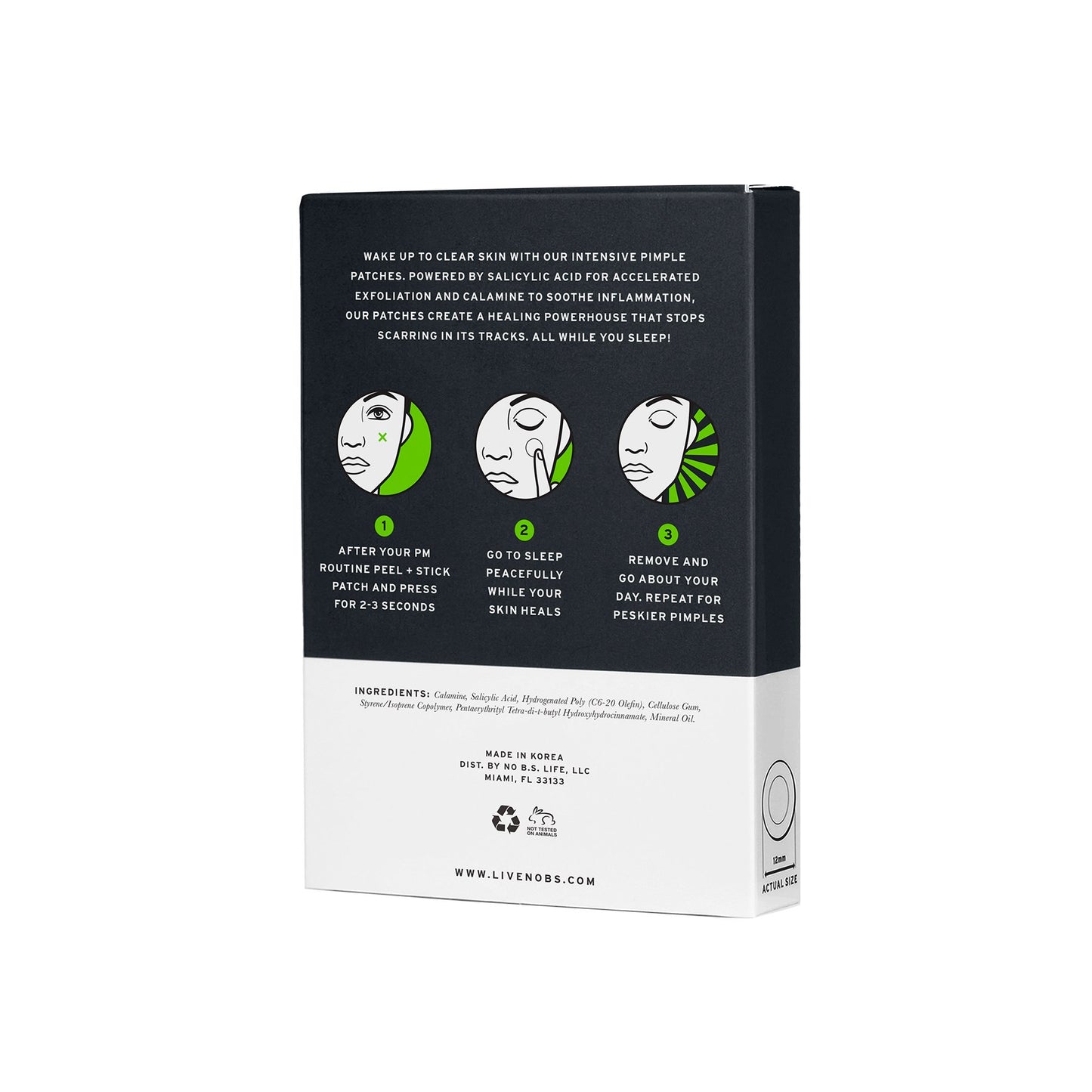 No B.S. Intensive Overnight Pimple Patches