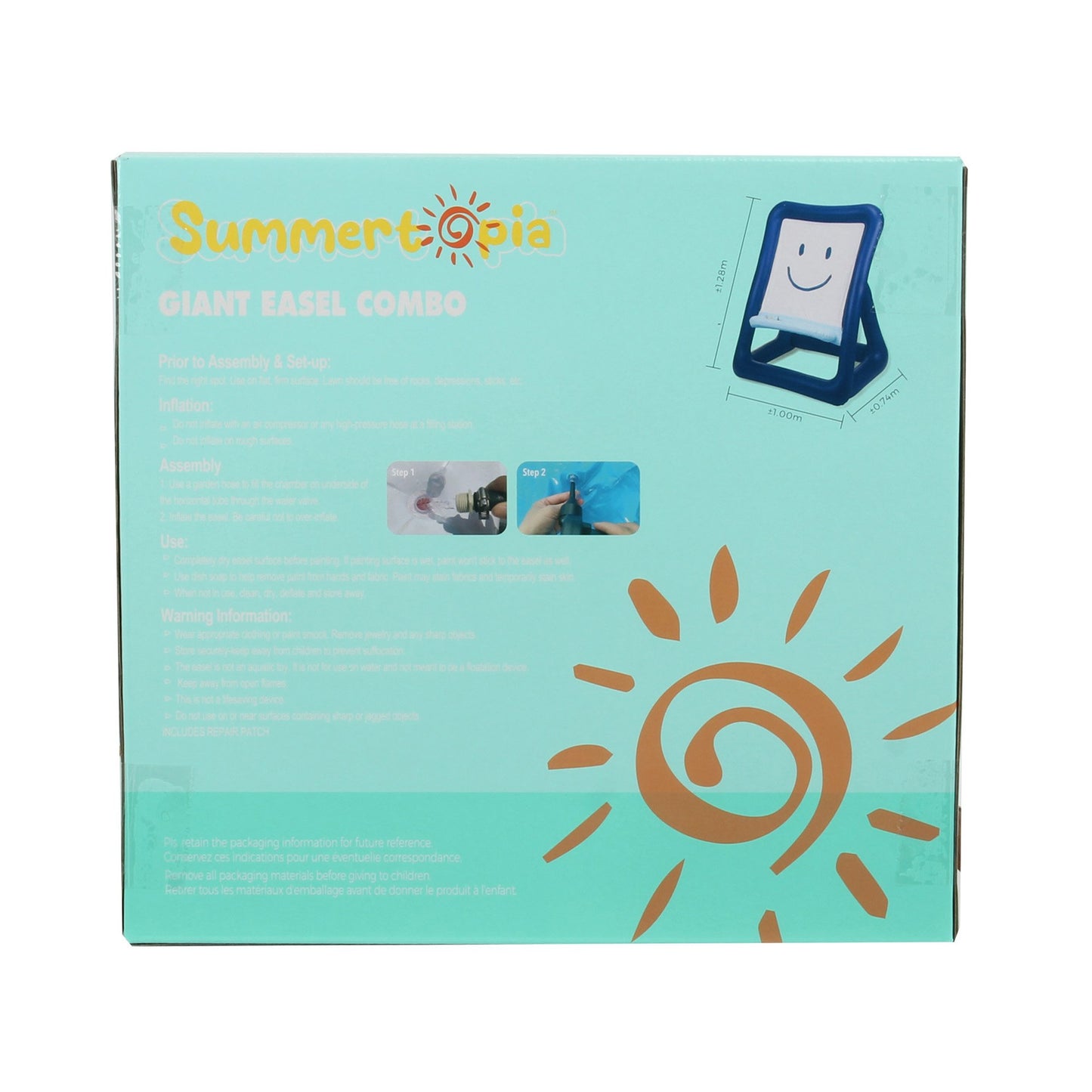 Summertopia Giant Easel Combo