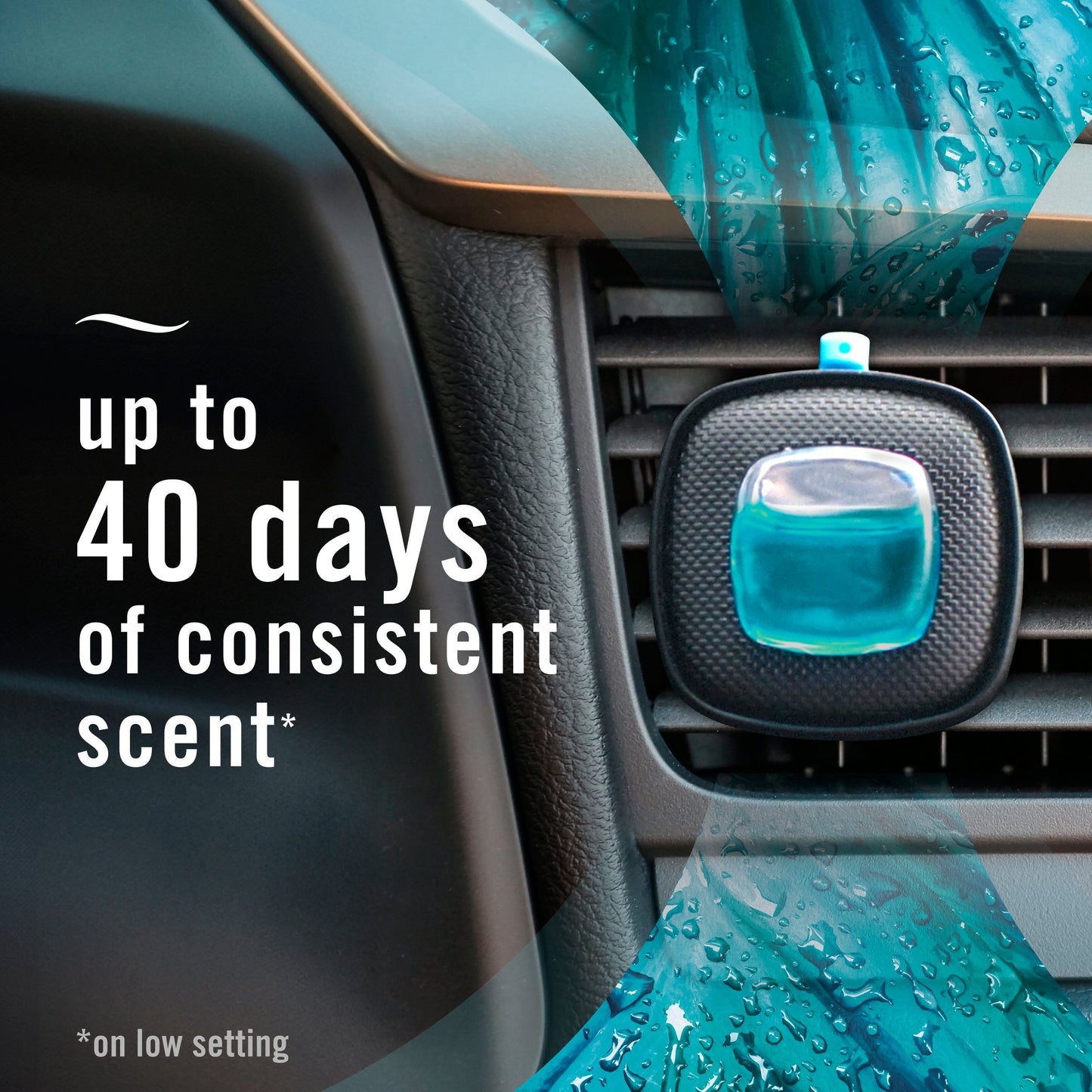 Febreze Car Luxe Clips - Rainforest