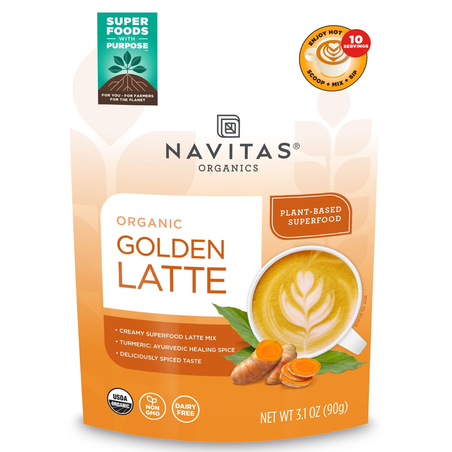 Navitas Organics Golden Latte Mix