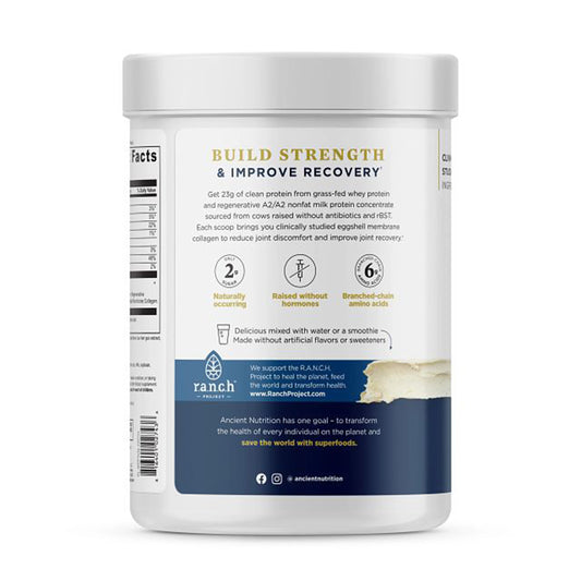 Ancient Nutrition Whey Protein - Vanilla Bean