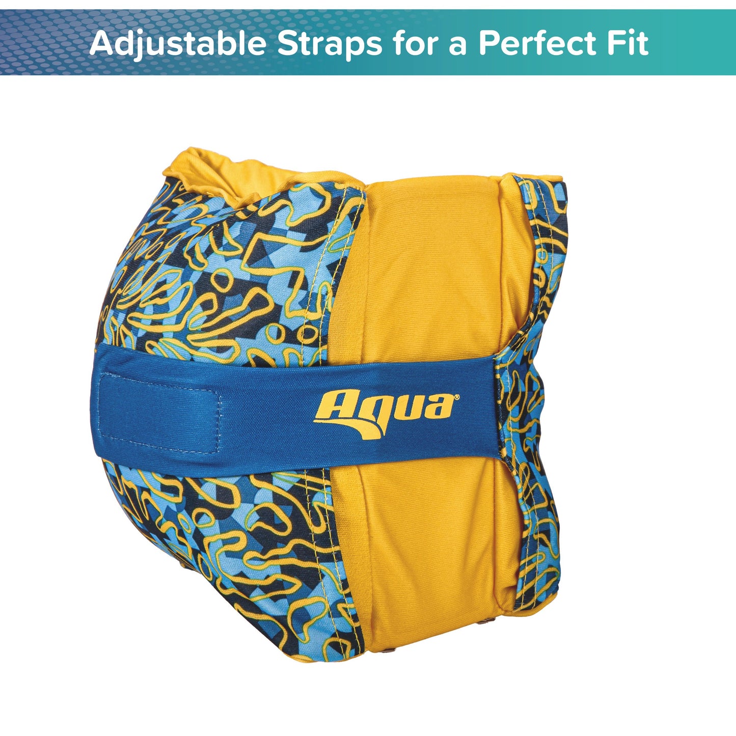 Aqua Leisure Kids FloatEez Fabric Arm Bands - Blue