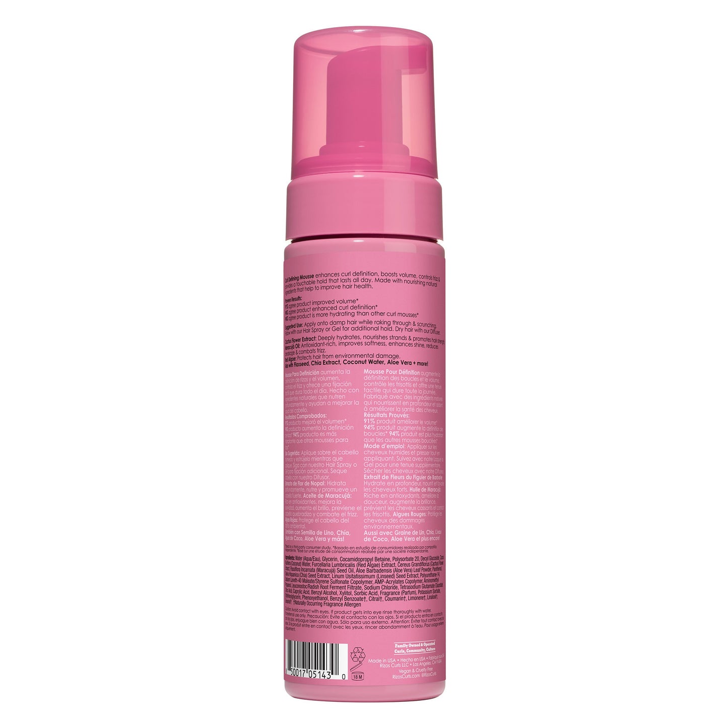 Rizos Curls Curl Defining Mousse