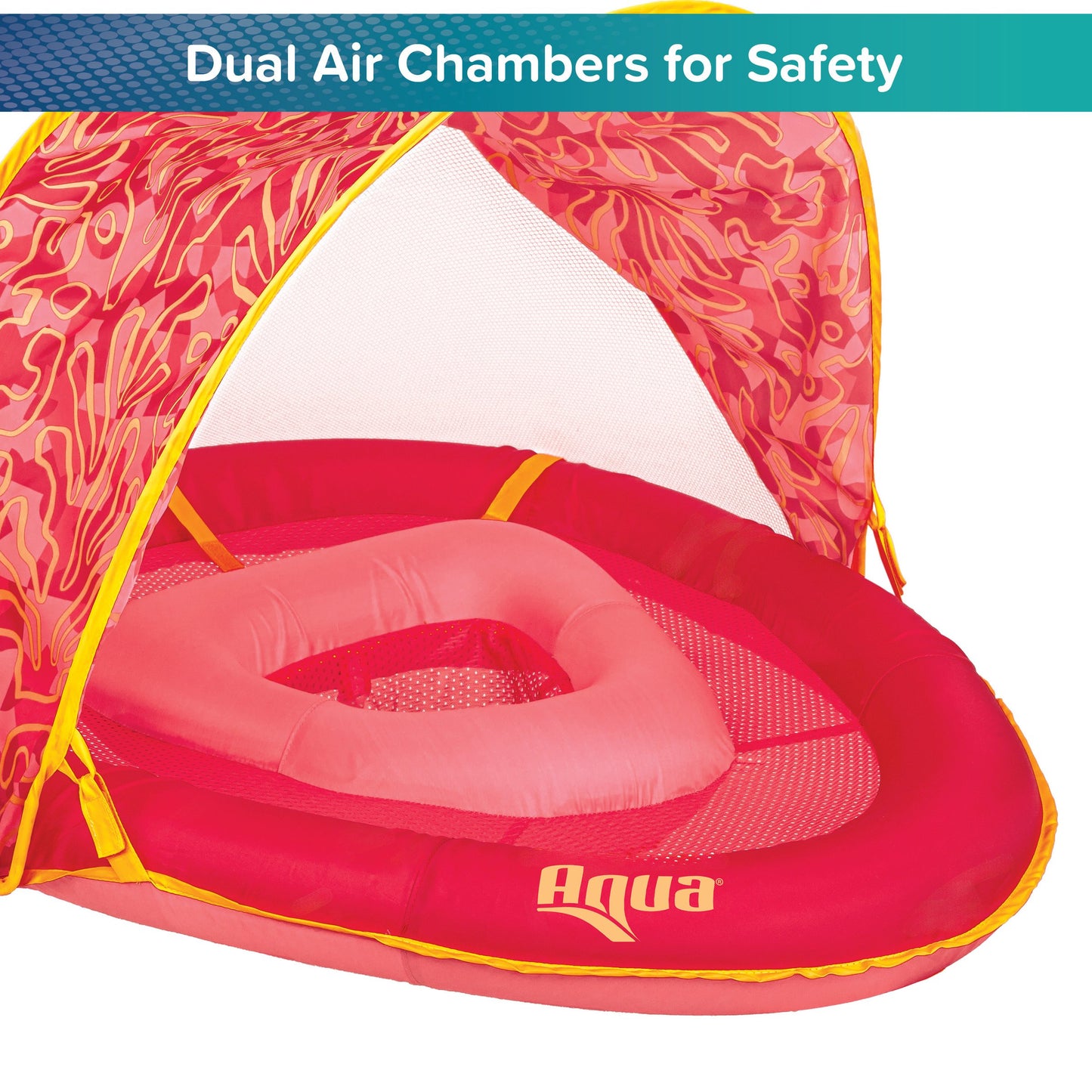 Aqua Leisure Kids Grow-With-Me Baby Boat - Pink