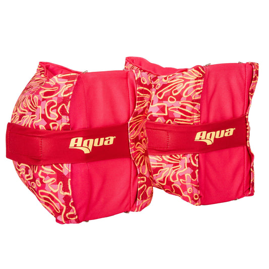 Aqua Leisure Kids FloatEez Fabric Arm Bands - Pink