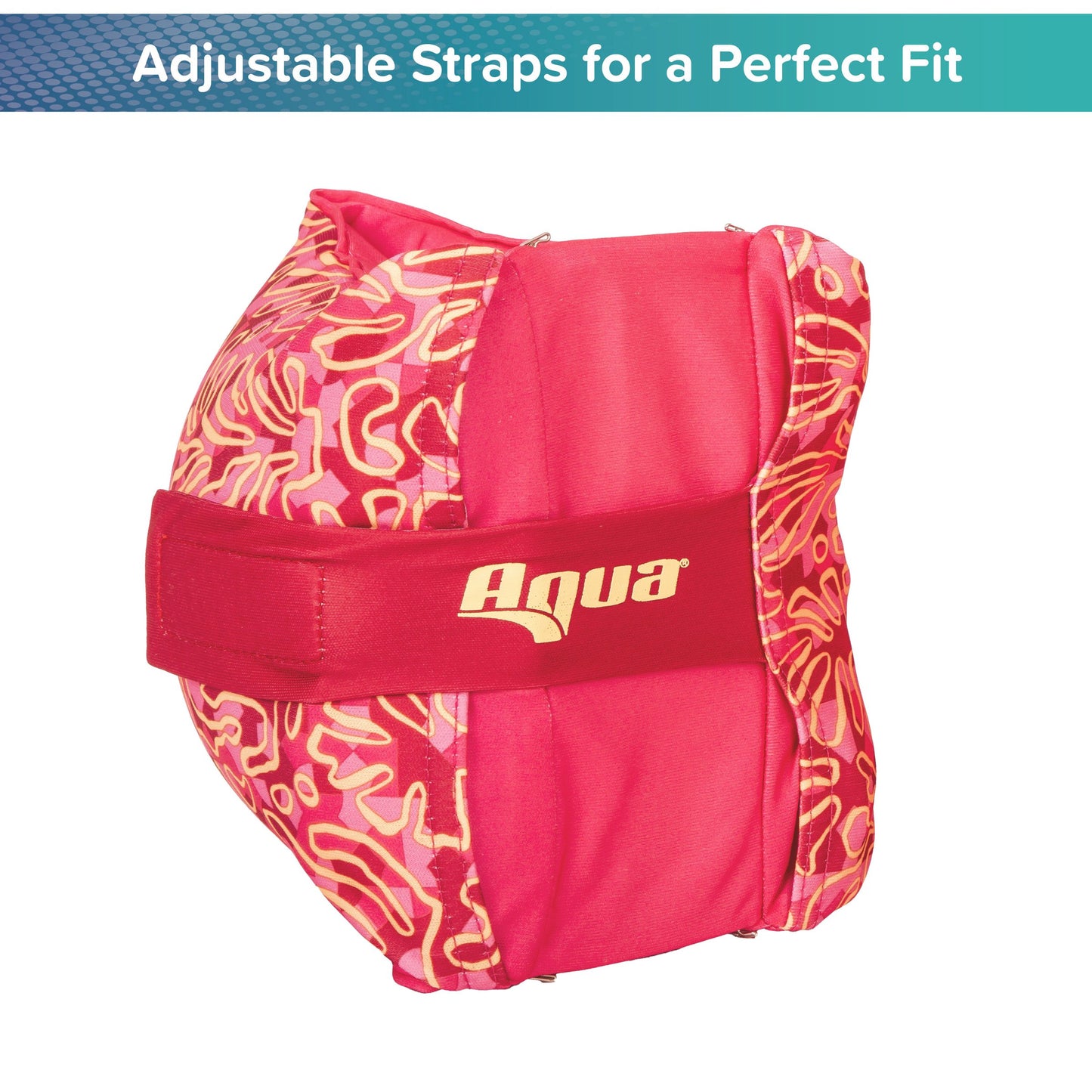Aqua Leisure Kids FloatEez Fabric Arm Bands - Pink