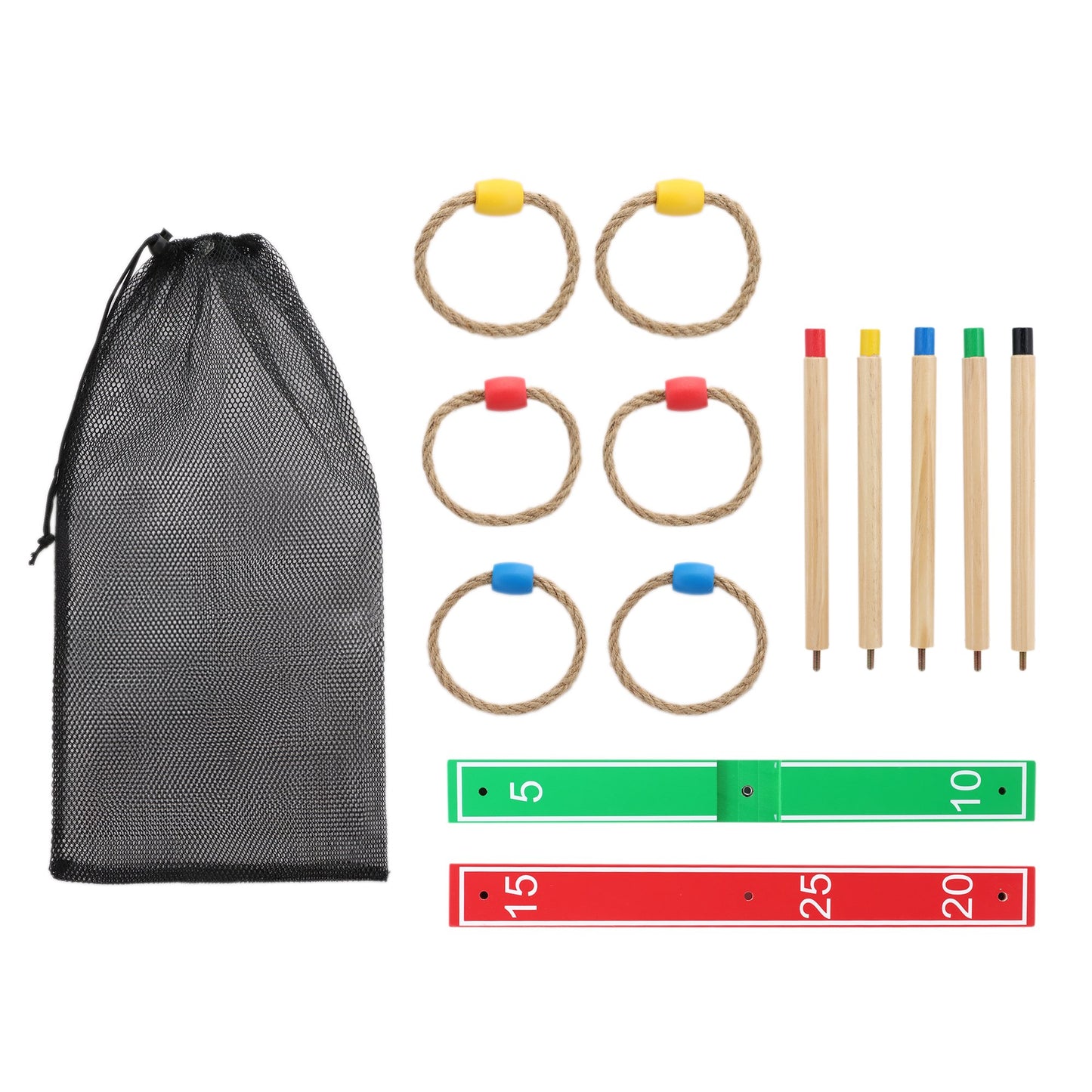 So Summer Wooden Ring Toss Game