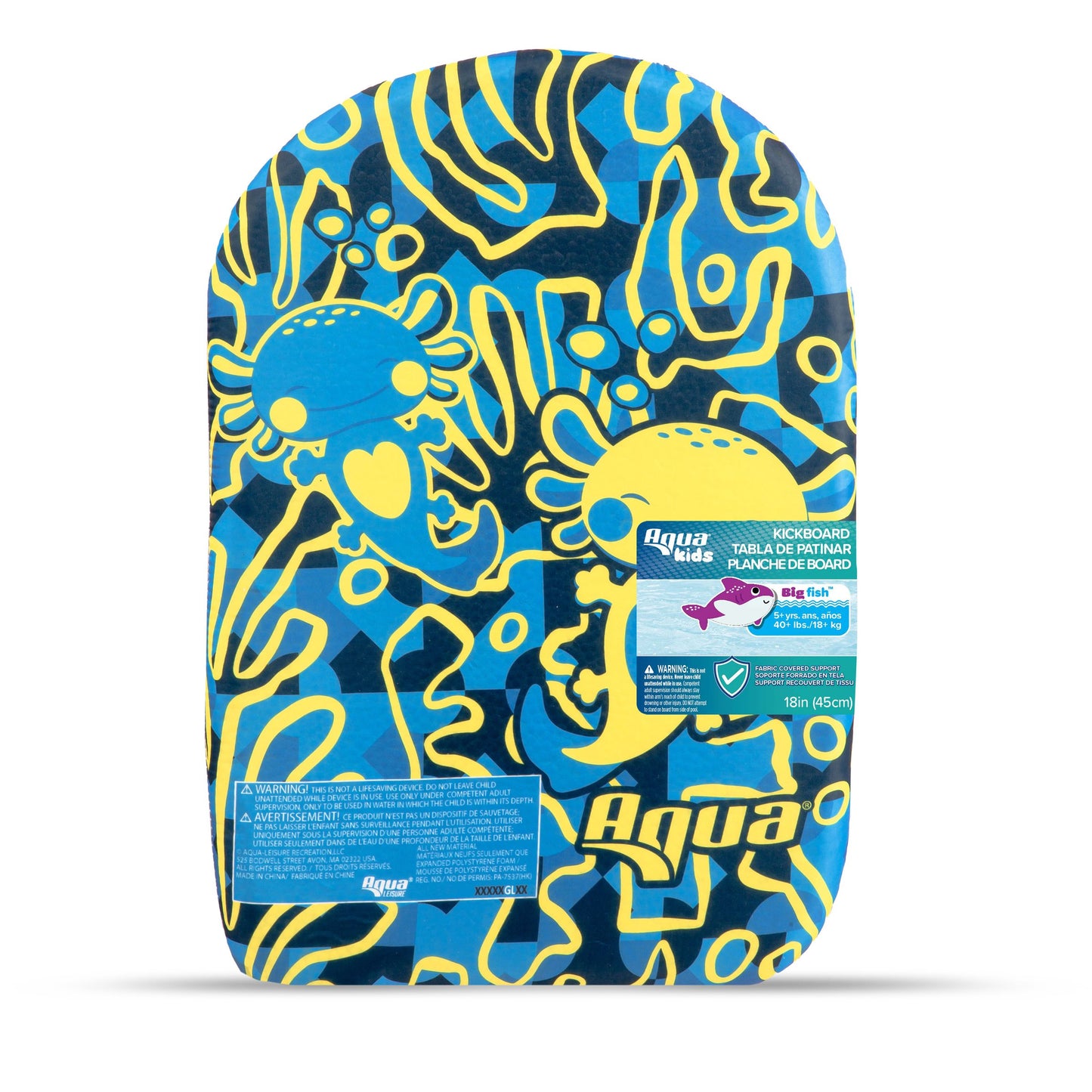 Aqua Leisure Kids Surf Rider Kickboard - Pink