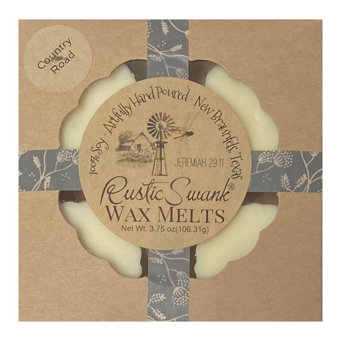 Texas Proud Rustic Swank Country Road Scented Wax Melts, 5 ct