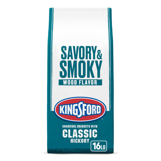 Kingsford Charcoal Briquettes with Classic Hickory, BBQ Charcoal for Grilling