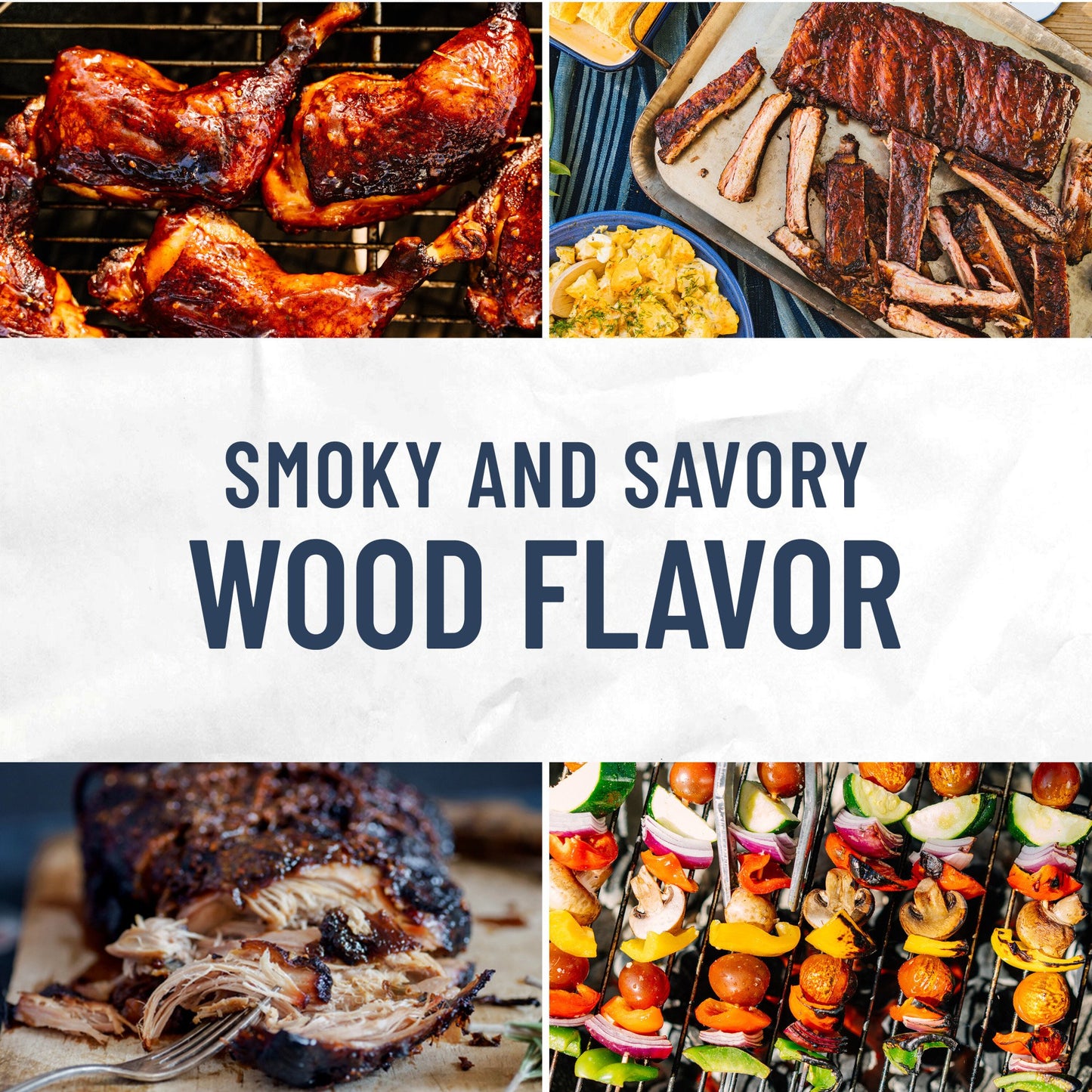 Kingsford Charcoal Briquettes with Classic Hickory, BBQ Charcoal for Grilling