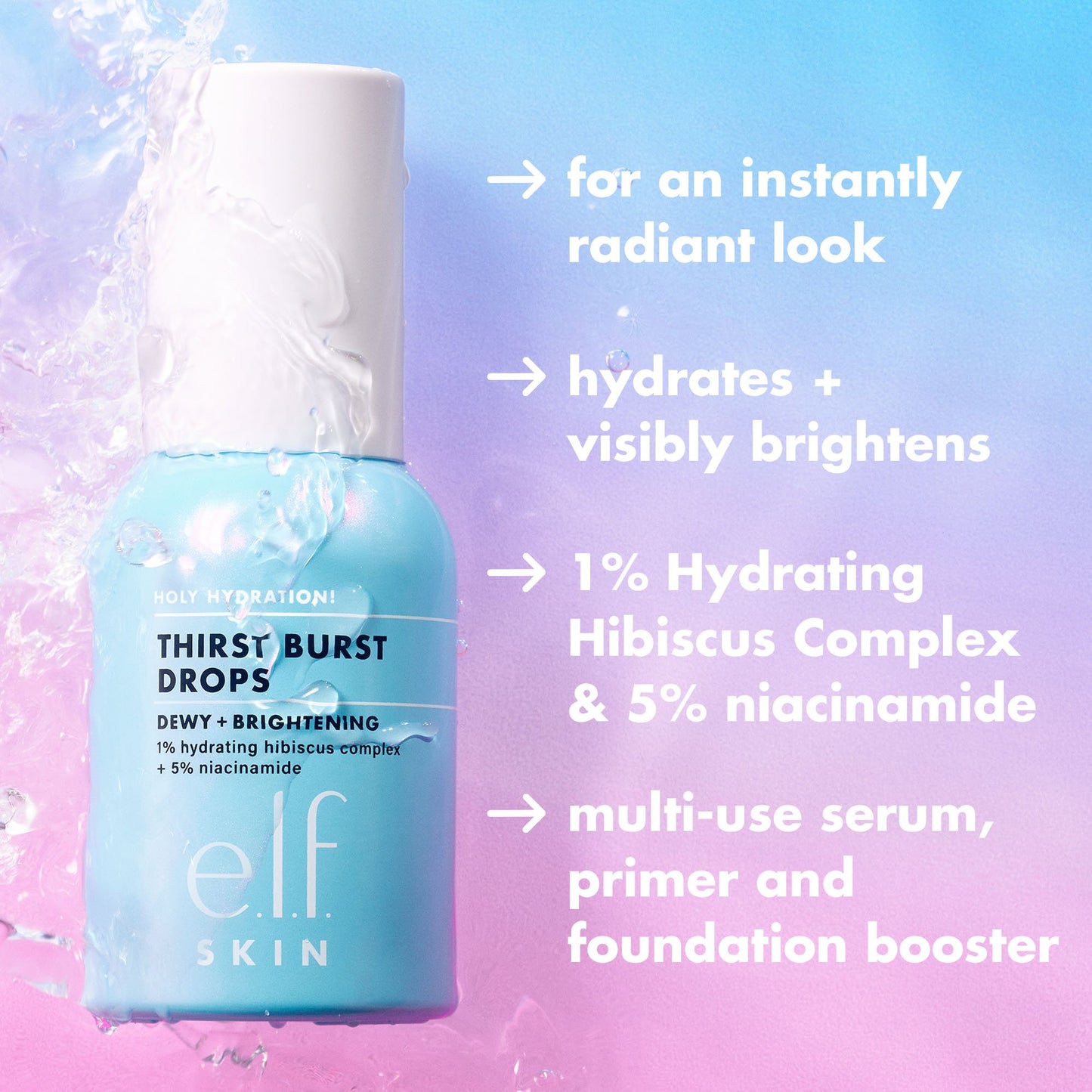 e.l.f. Holy Hydration Thirst Burst Drops