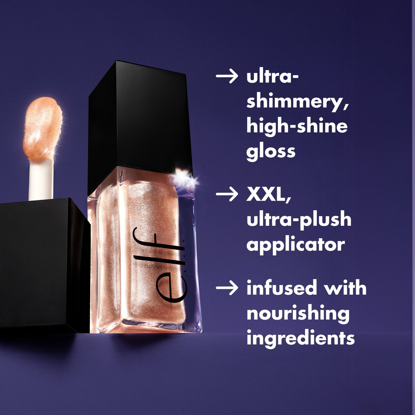 e.l.f. Glow Reviver Lip Oil Glimmer - Princess Cut