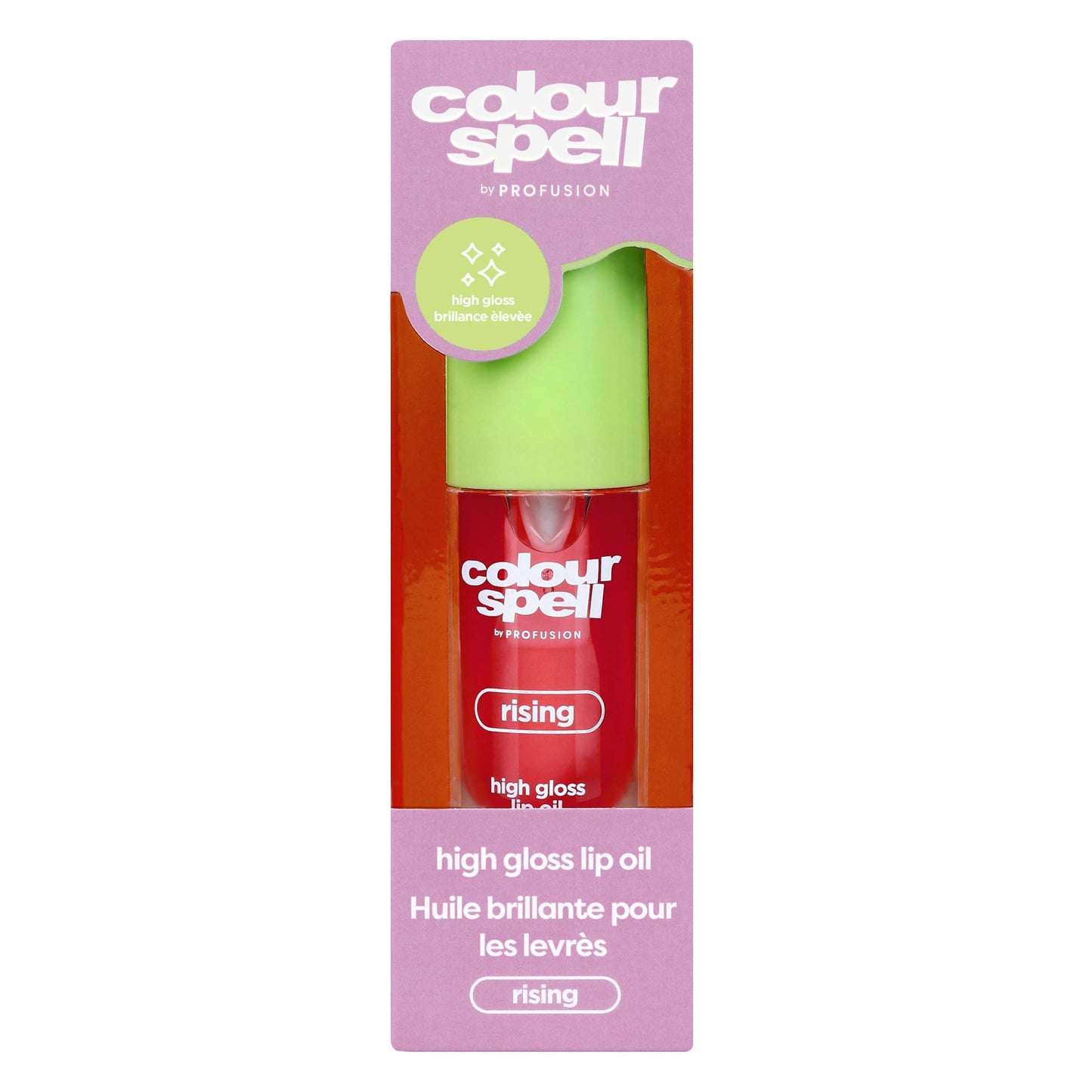 Profusion Cosmetics Colour Spell High Gloss Lip Oil - Rising