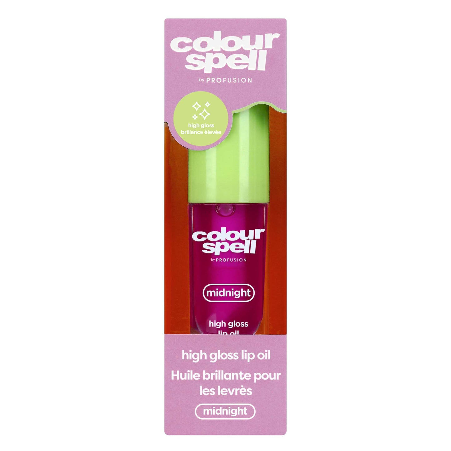 Profusion Cosmetics Colour Spell High Gloss Lip Oil - Midnight