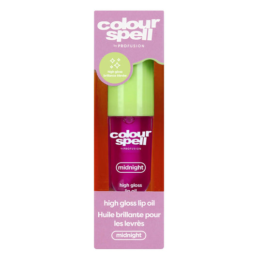 Profusion Cosmetics Colour Spell High Gloss Lip Oil - Midnight