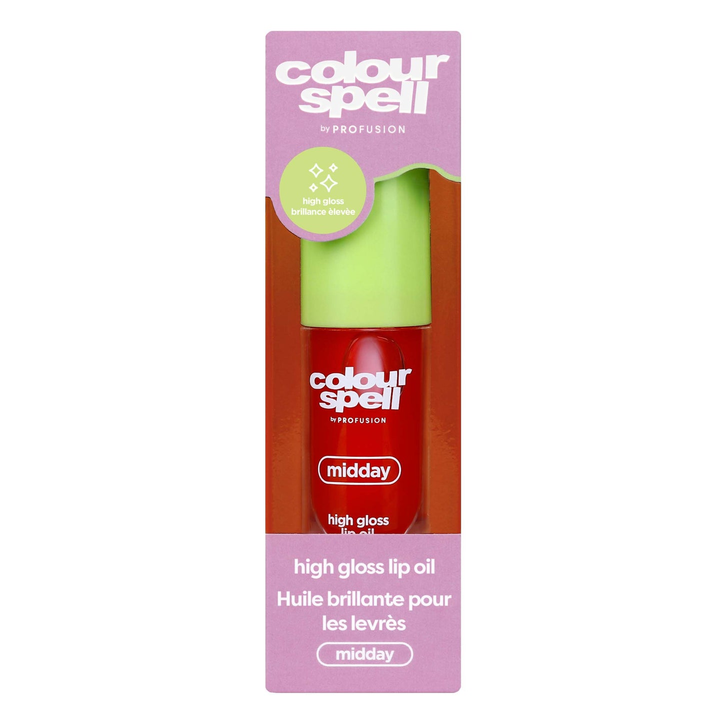 Profusion Cosmetics Colour Spell High Gloss Lip Oil - Midday