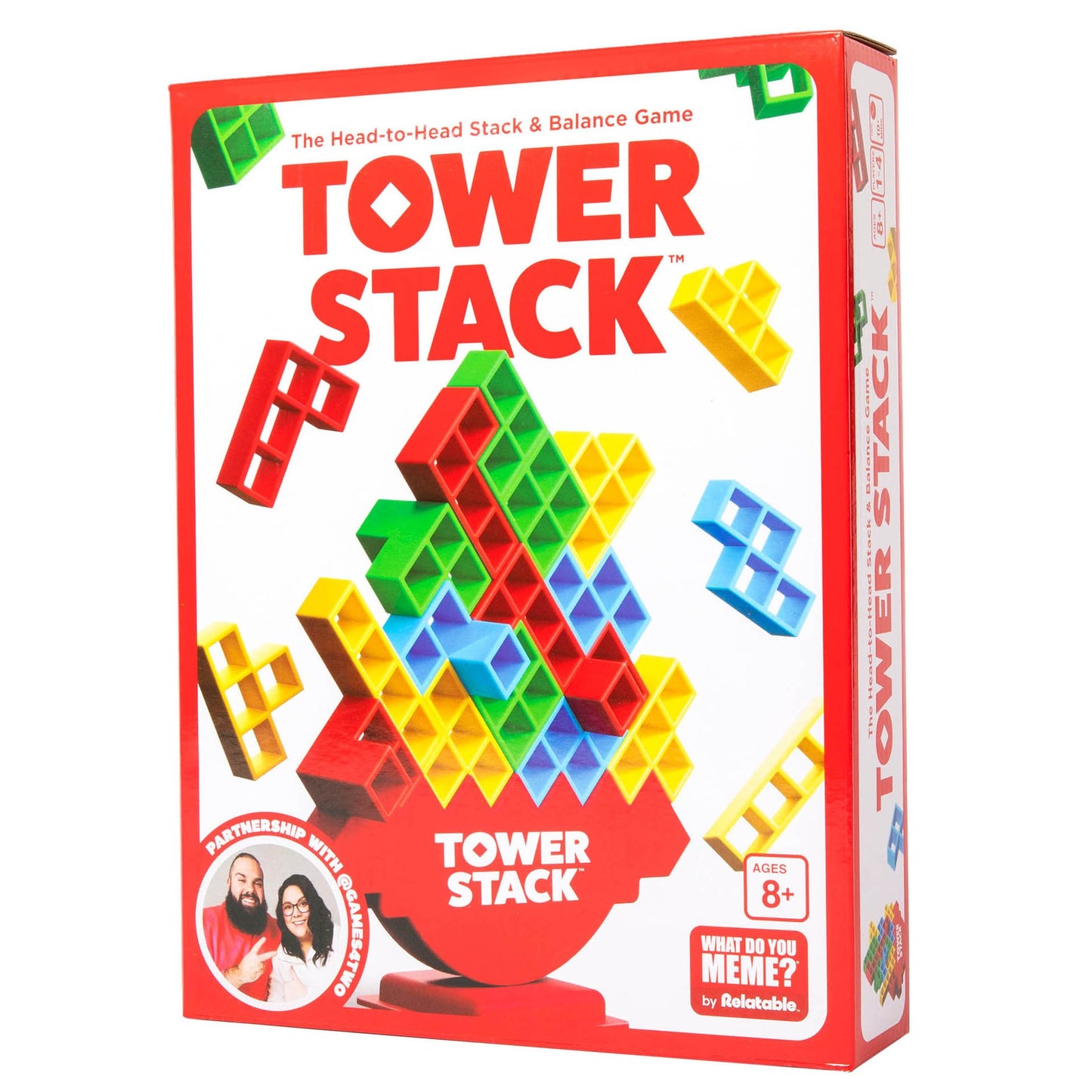 Tower Stack Balance Game