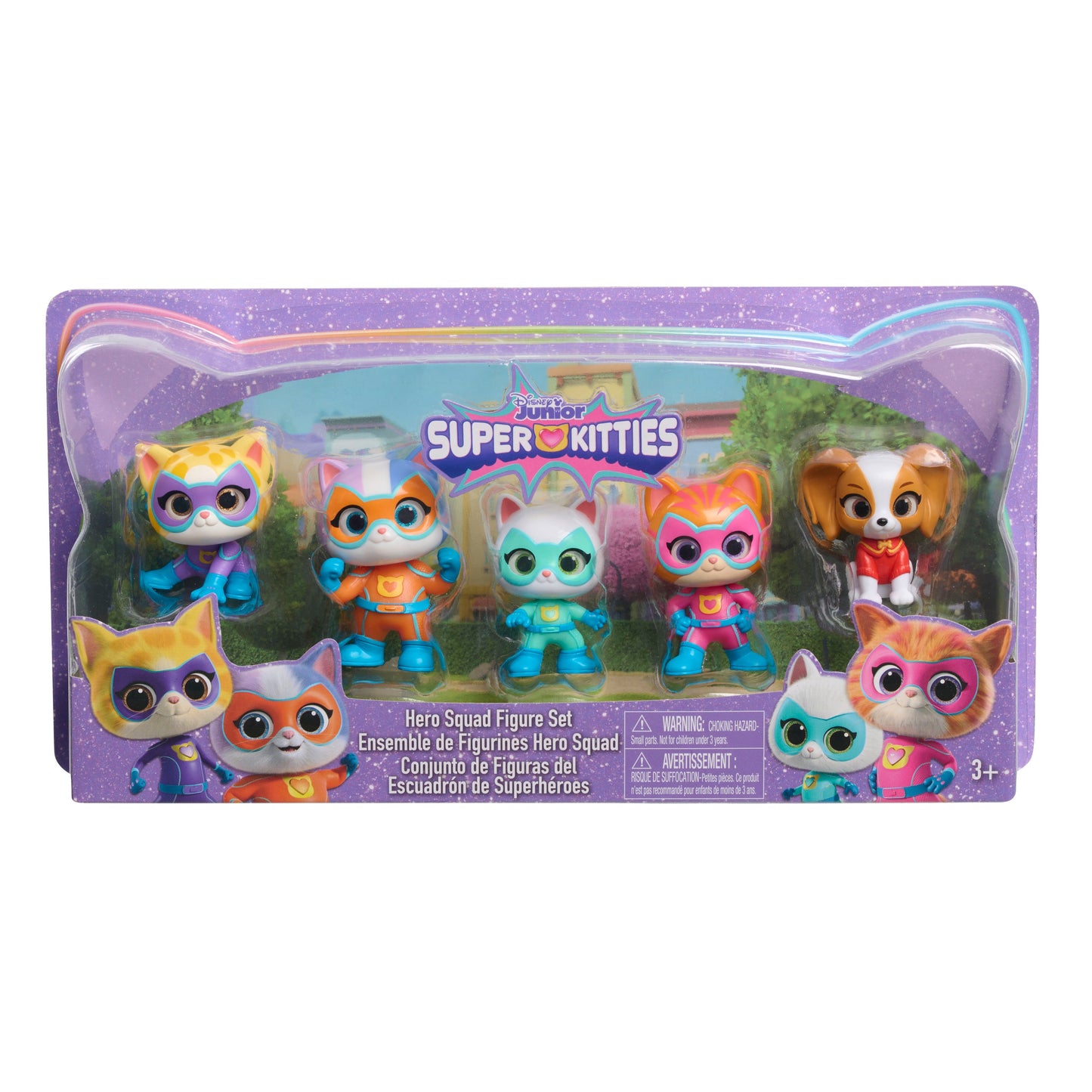 Disney Junior Superkitties Hero Squad Figure Set