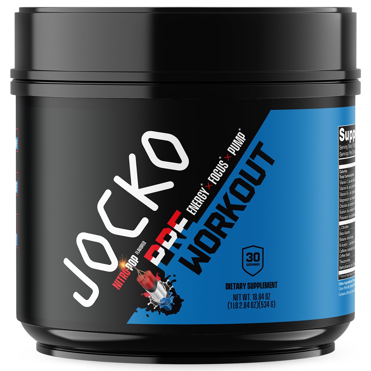 Jocko Pre-Workout - Nitro Pop
