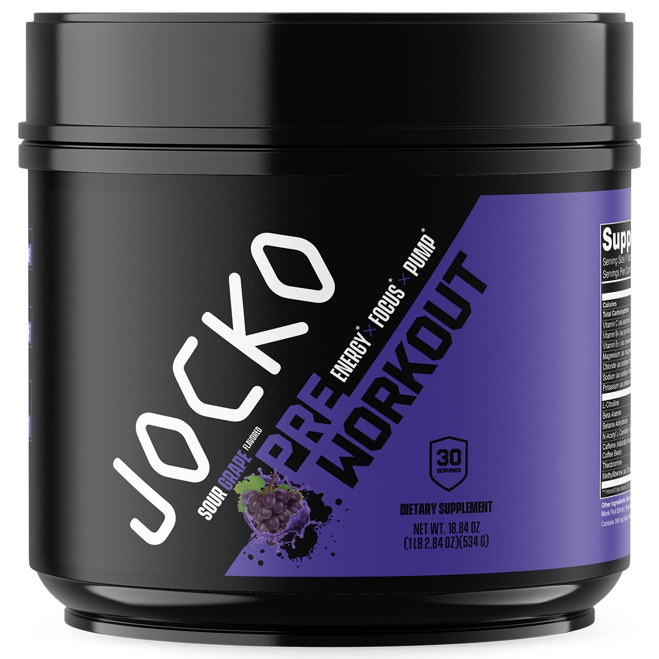 Jocko Pre-Workout - Sour Grape