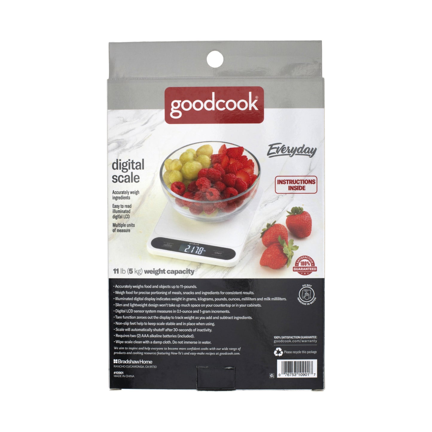 GoodCook Everyday Digital Scale - White